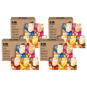 보노 버라이어티팩 스프 5종 세트, 57g, 4세트