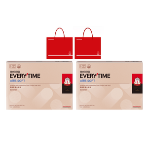 에브리타임 소프트 10ml 20포 + 쇼핑백, 200ml, 2개