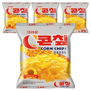 콘칲 군옥수수맛, 148g, 4개