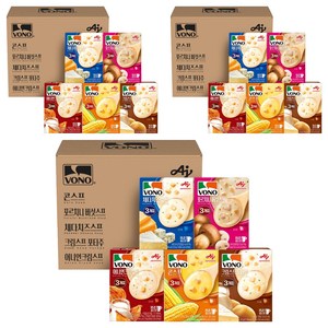 보노 버라이어티팩 스프 5종 세트, 279g, 3세트