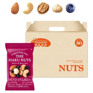 하루견과 넛츠 앤 베리스, 20g, 30개