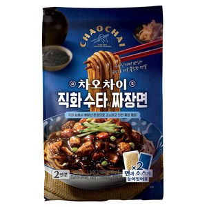 차오차이 직화 수타식 짜장면 720g 2인분, 1개, (1개)