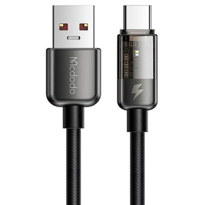 맥도도 아이스 프로 자동전류차단 USB A타입-C타입 고속충전 케이블