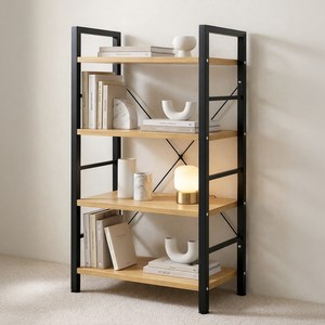 코멧 4단 책장선반