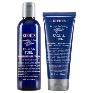 키엘 훼이셜 퓨얼 에너자이징 포 맨 모이스처 트리트먼트 200ml + 토닉 250ml