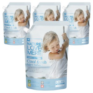 네이쳐러브메레 쿨프레쉬 섬유유연제 리필형