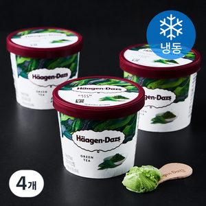 하겐다즈 그린티 미니컵 멀티팩 아이스크림 (냉동)