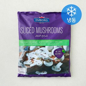 엠보그 양송이버섯 슬라이스 (냉동), 450g, 1개
