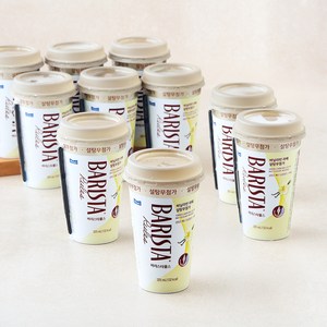 바리스타룰스 바닐라빈 라떼 설탕무첨가, 325ml, 10개