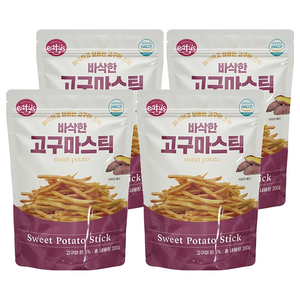 이더스 바삭한 고구마스틱, 300g, 4개