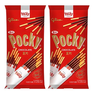 포키 초콜릿 6p, 151g, 2개
