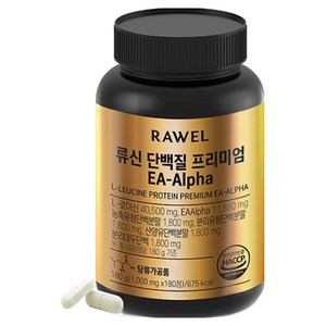 로엘 류신 단백질 프리미엄 EA-Alpha, 180g, 1개