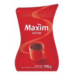 맥심 오리지날 커피, 170g, 1개입, 1개