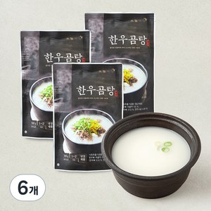 오늘차림 한우곰탕 냉장, 500g, 6개