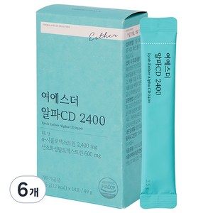 에스더포뮬러 여에스더 알파CD 2400 14p, 14회분, 6개
