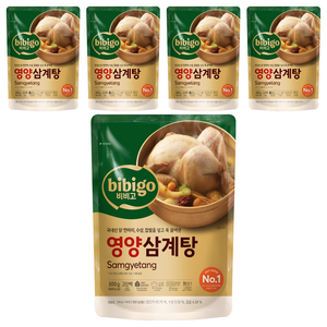 비비고 영양삼계탕, 800g, 5개