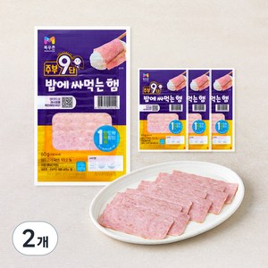 주부9단 밥에 싸먹는 햄, 60g, 8개