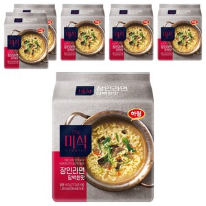 더미식 장인라면 담백한맛 113g, 24개, (4개 X 6팩)