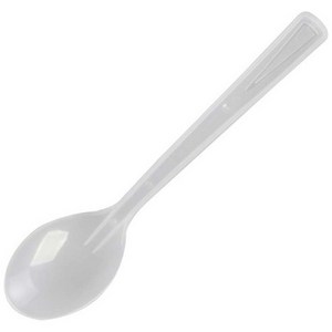 쿡앤락 일회용 숟가락 투명, 100개입, 1개