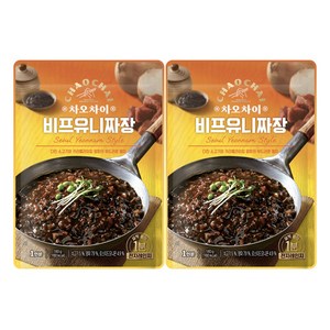 차오차이 비프 유니짜장, 180g, 2개