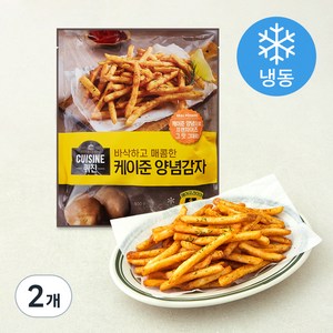 퀴진 케이준 양념감자(냉동), 800g, 2개