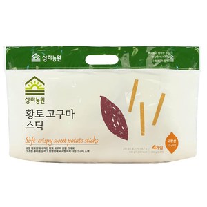 상하농원 고창 황토고구마 스틱, 60g, 4개