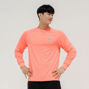 튜브트리 남성용 오버핏 루즈핏 래쉬가드 상의 A7203