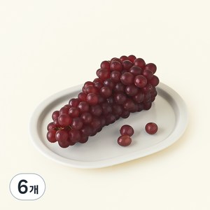 델라웨어 포도, 200g, 6개