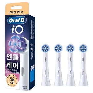 오랄비 정품 iO 젠틀 케어 화이트 전동칫솔 리필모