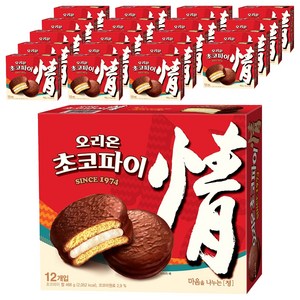 오리온초코파이 정, 468g, 20개