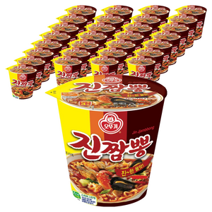오뚜기 진짬뽕 작은컵 75g, 30개