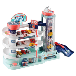 레츠토이 슈퍼오토 부릉부릉 주차타워 장난감 자동차