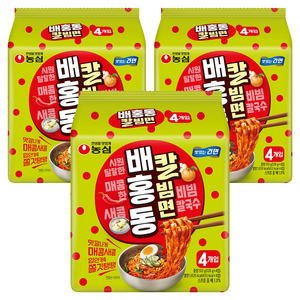 배홍동 칼빔면 128g, 12개