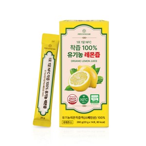 파이토메이드 1포 1알 NFC 착즙 유기농 레몬즙 14p, 280g, 1개