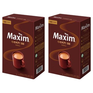 맥심 아라비카 100 커피믹스, 11.8g, 100개입, 2개