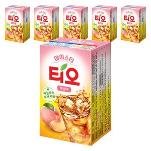 동서티오 아이스티 복숭아맛