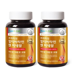 뉴트리디데이 프리미엄 멀티비타민 앤 미네랄, 90정, 2개