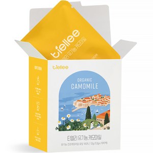 티엘리 유기농 캐모마일 차, 1.2g, 10개입, 1개