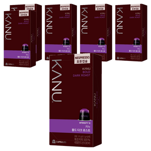 카누 볼드 다크 로스트 네스프레소 호환 캡슐 커피
