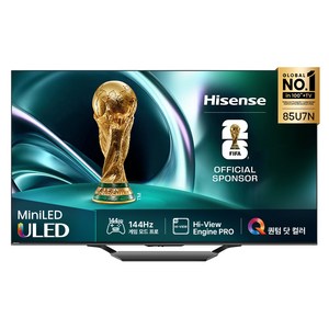 Hisense하이센스 4K UHD LED TV, 215cm(85인치), 스마트 TV, 벽걸이형, 방문설치