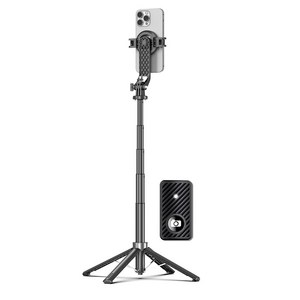 바우아토 락모즈 맥세이프 미니 초경량 광각 촬영 모드 원터치 블루투스 사각 지지 셀카봉 삼각대