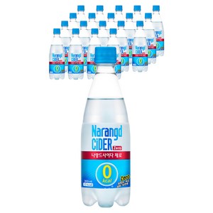 나랑드사이다 제로, 350ml, 20개