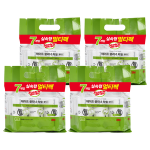 스카치브라이트 실속형 테이프 클리너 플러스 7p 세트 리필