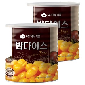 대두식품 밤다이스, 3kg, 2개