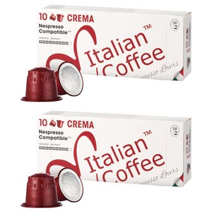 이탈리안커피 네스프레소 호환 캡슐커피 크레마