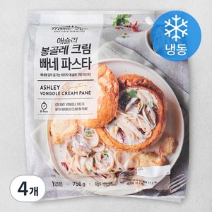 애슐리 봉골레 크림 빠네 파스타 1인분 (냉동), 4개, 756g