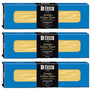 데체코 구르메 링귀니 스파게티면, 500g, 3개