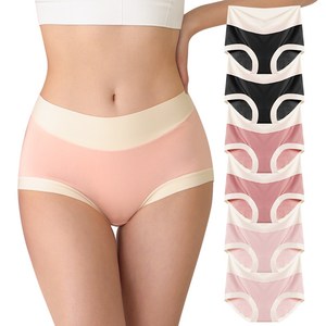 어나더디 고탄력 마카롱 스판 노라인 여성용 팬티 6종 세트