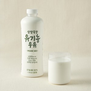 삼양목장 유기농 인증 우유, 1L, 1개