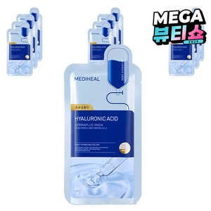 메디힐 더마플러스 저분자 히알루론산 마스크팩, 10개, 1개입